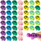 Deekin 24 Pieces Turtle Bath Toy Baby Rubber Water Squirting Turtle Toy Bulk Cute Sea Life Animal For Kid Toddler Bathtub Summer