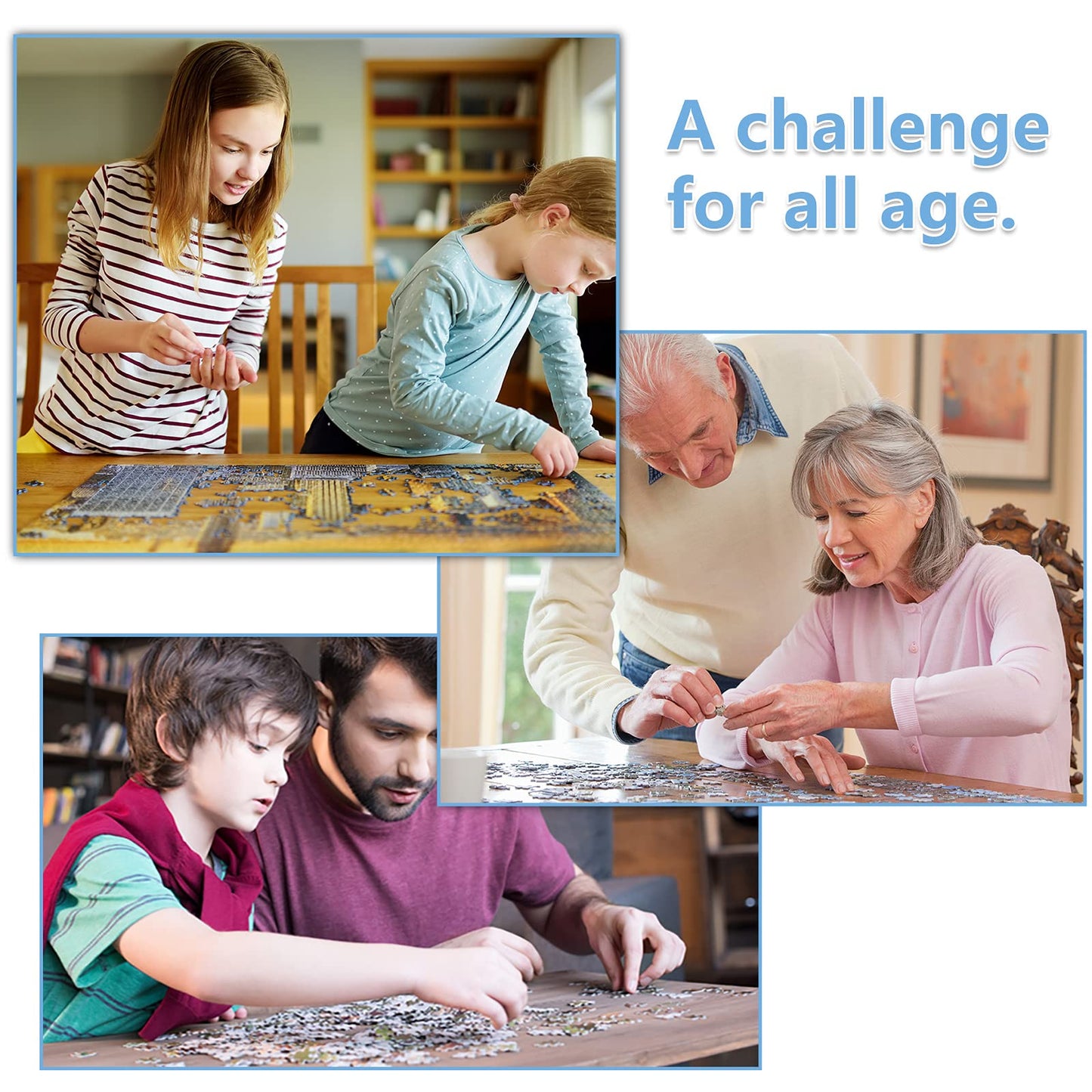 Jigsaw Puzzles for mature-themeds 1000 Piece Puzzle for mature-themeds 1000 Pieces Puzzle 1000 Pieces-Canadian Rocky Mountain Lake