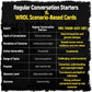 Wrol - Apocalyptic Scenario Based Conversation Starter And Table Topics Cards - Perfect For Couples, Friends, Family, Ice Breake