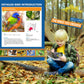 LET'S GO! Shockproof Binoculars for Kids, 4x30, Orange, Perfect for Bird Watching, Camping & Hiking, Ages 3-8