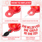 Katchon, Red She Believed She Could So She Did Balloons - 16 Inch | Congrats Balloons For Congratulations Decorations | Graduation Balloons Class Of 2025 For Graduation Decorations Class Of 2025