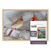 19.75X26.75 Natural Solid Wood Picture Frame Set With Peel And Stick Puzzle Glue Sheets | Interior Depth 0.5 Inches | Natural Tr