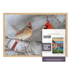 11.25X38.25 Natural Solid Wood Picture Frame Set With Peel And Stick Puzzle Glue Sheets | Interior Depth 0.5 Inches | Natural Tr