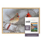 11.25X38.25 Natural Solid Wood Picture Frame Set With Peel And Stick Puzzle Glue Sheets | Interior Depth 0.5 Inches | Natural Tr