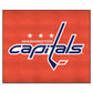 FANMATS 10559 Washington Capitals Tailgater Rug - 5ft. x 6ft. Sports Fan Area Rug, Home Decor Rug and Tailgating Mat