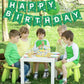 Glitter Green Happy Birthday Banner Birthday Sign For Backdrop Green Party Supplies Birthday Garland For Kids Boys Men Green Birthday Party Decorations Bunting Banner