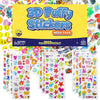 Purple Ladybug 1900 Small Puffy Stickers For Kids 4-8 - 80 Foam Sticker Sheets, Fun 3D Stickers For Crafts & Travel Activities, Road Trip Essentials & Toys