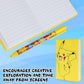 Pokemon Stationery Supplies Set - Kids Diary With Lock, Notebook,Pens - Gifts For Boys (Notebook/Ballpen Set)