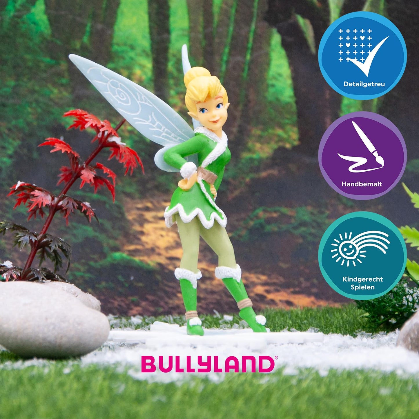 Bullyland Tinker Bell Winterfairy Action Figure