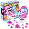 Brybelly Shoot The Poop Unicorn Edition Game - Sparkly Glitter Poops, Funny Family Fun, Pink and Purple, Plastic
