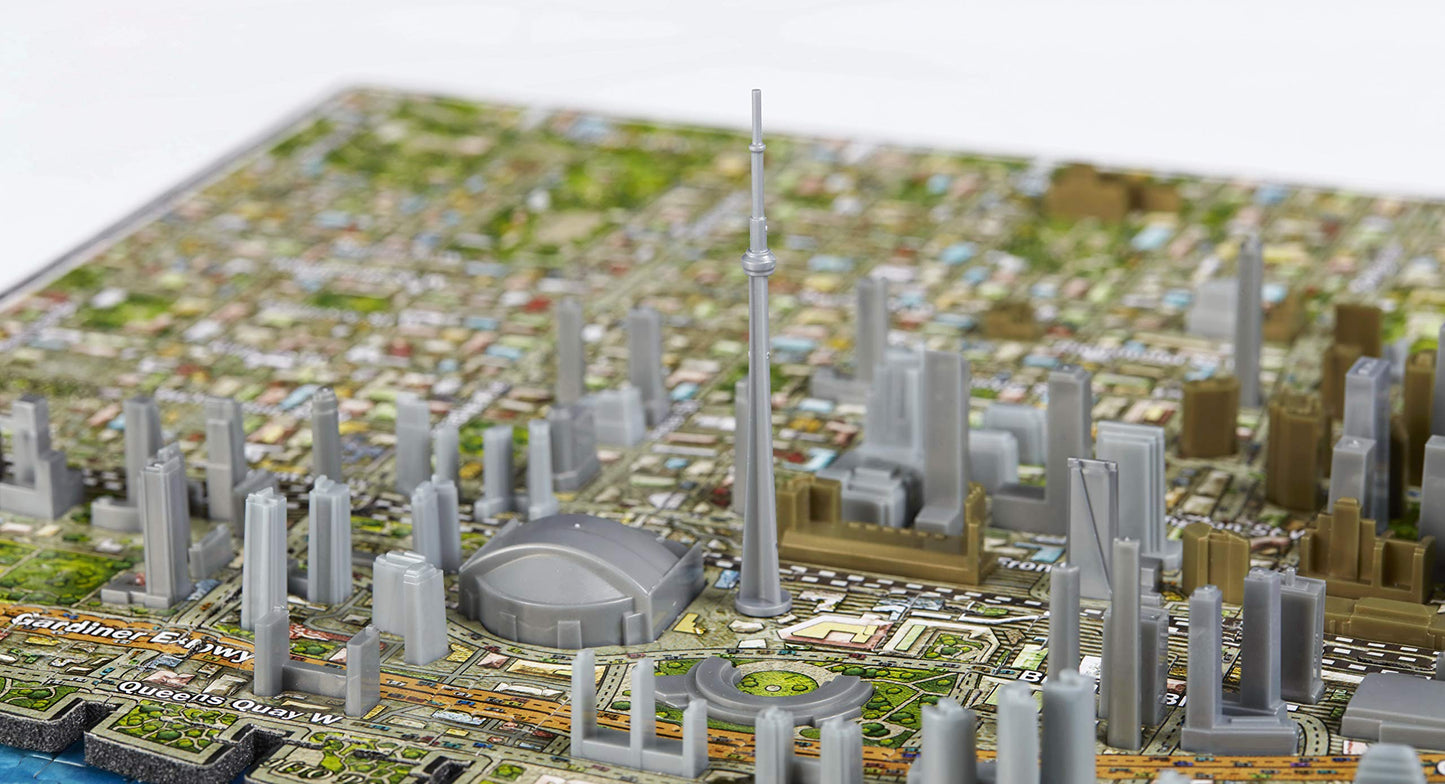 4D Cityscape Toronto, Canada Puzzle