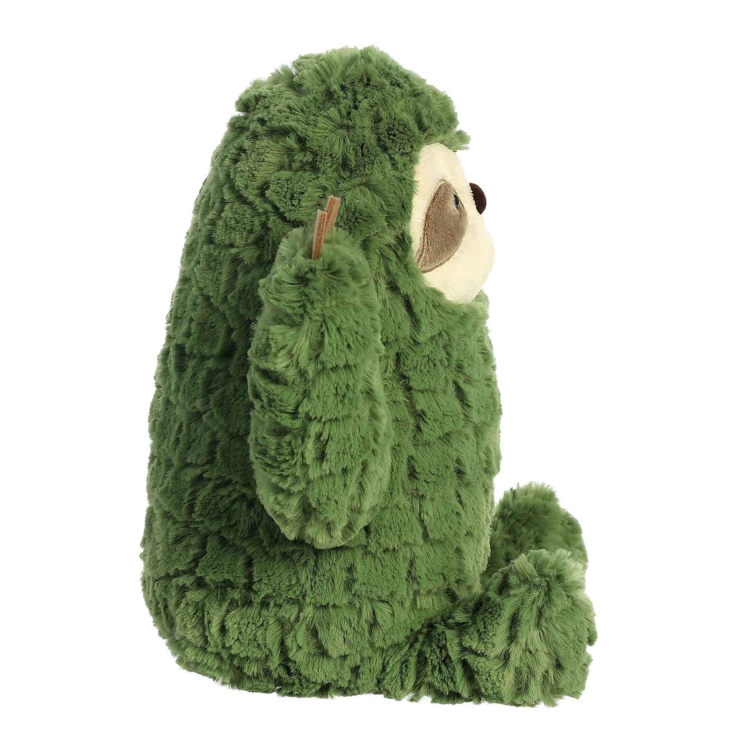Aurora Whimsical Cactus Kingdom Cactus Sloth Stuffed Animal - Aesthetic Appeal - Comforting Cuddles - Green 10 Inches