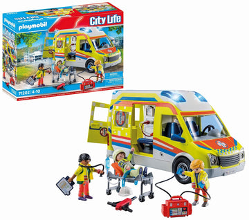 Playmobil Ambulance 71202 - Multicolor Plastic Toy for Kids