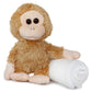 Ice King Bear Newborn Little Golden Monkey Stuffed Animal Plush Toy (With Bath Towel)
