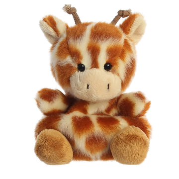 Aurora® Safara Giraffe™ Stuffed Animal - Mini 5" Brown Polyester Pocket-Sized Collectable