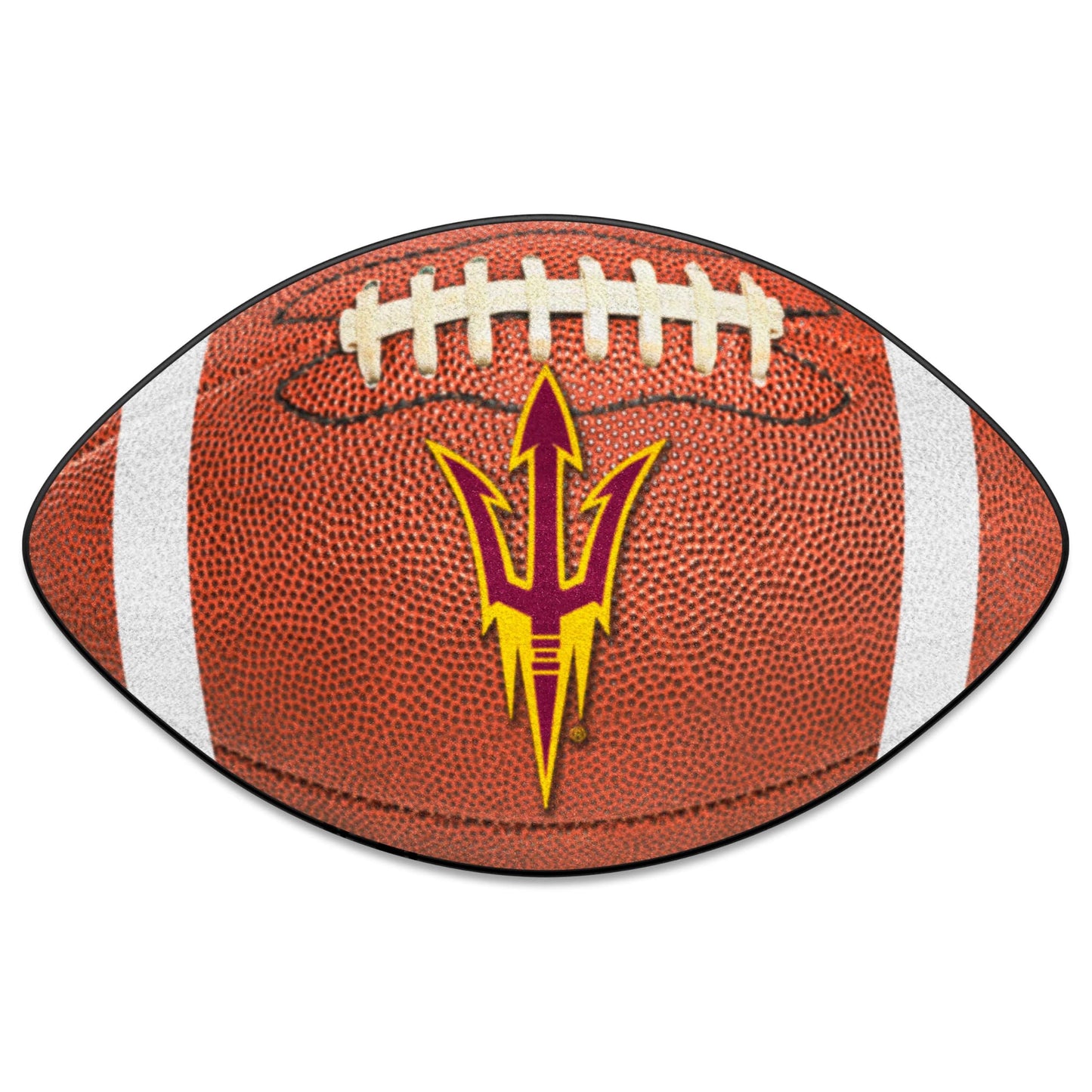 FANMATS 17145 Arizona State Sun Devils Football Rug - 20.5in. x 32.5in. | Sports Fan Home Decor Rug and Tailgating Mat