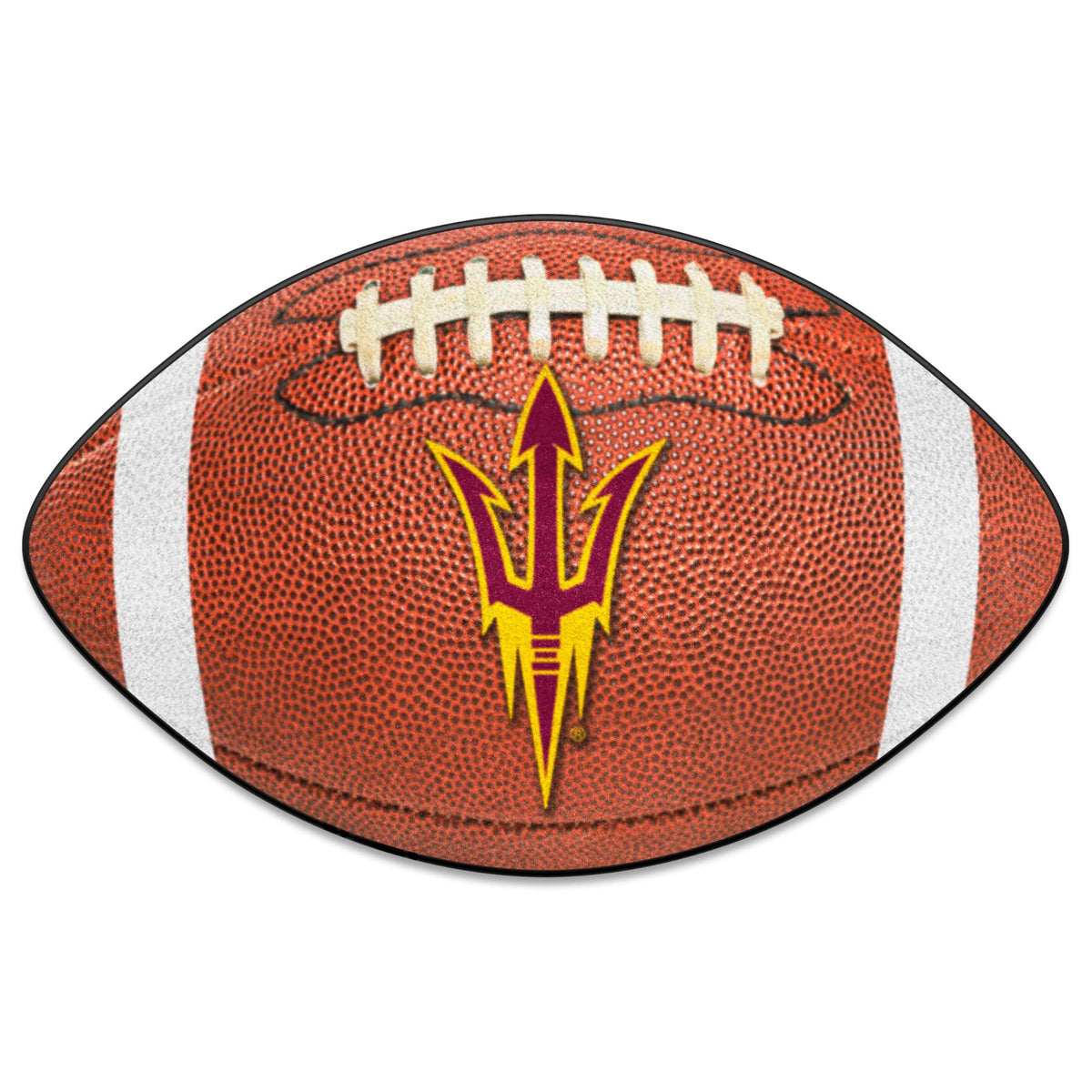 FANMATS 17145 Arizona State Sun Devils Football Rug - 20.5in. x 32.5in. | Sports Fan Home Decor Rug and Tailgating Mat