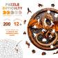 Wooden Dragon Puzzles - Unique Shaped Wooden Jigsaw Puzzles for Adults - Mechanical Dragon Wooden Puzzles - Animal Wooden Puzzle
