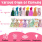 16 Pcs Doll Clothes And Accessories For Doll, 11.5 Inch Doll Outfit Collection Including 3 Short Skirts 2 Sequin Skirts 2 Sets 3