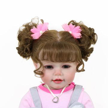 Wawa-Haokeai Baby Dolls Girl,22 In Realistic Newborn Baby Doll, Smiles Doll,Adorable Lifelike Babies,Full Soft Vinyl Reborn Toddler With Koala Toy Gifts Set For Children Kids Age 3+