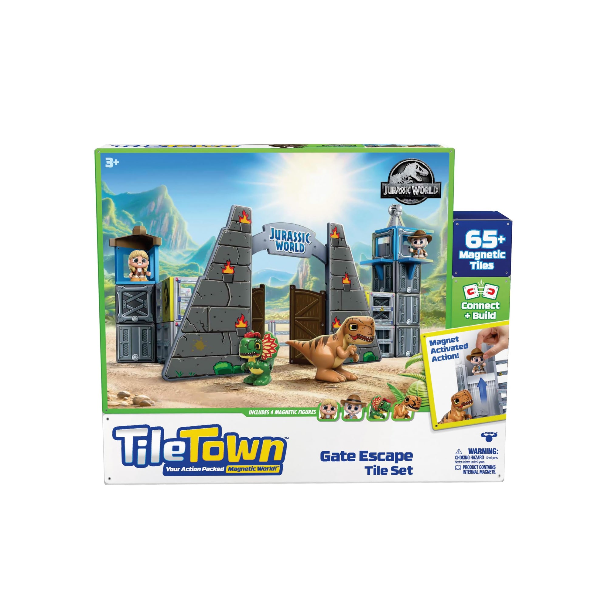 Tile Town Jurassic World Park Playset