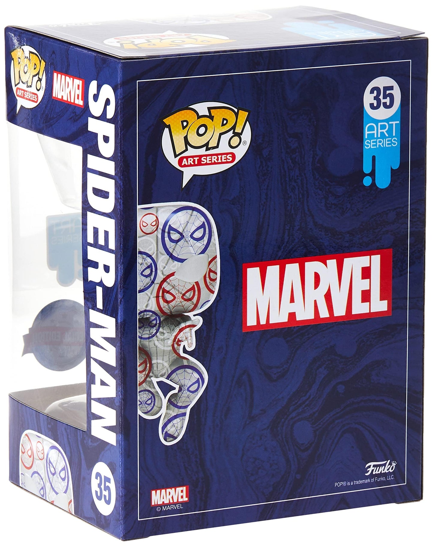 Funko POP! Marvel Patriotic Age Spider-Man Exclusive Vinyl Figure - Multicolor, Model 56155