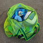 Leberna Large Beach Bag with Zipper Lightweight - Beach Toy Bag Mesh Bag for Swimming Pool Sand Toys