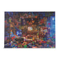 Millennial Dream Room 1000-Piece Jigsaw Puzzle By Rachid Lotf | Fun Brain Teaser, Toys & Games | 28 X 20 Inches