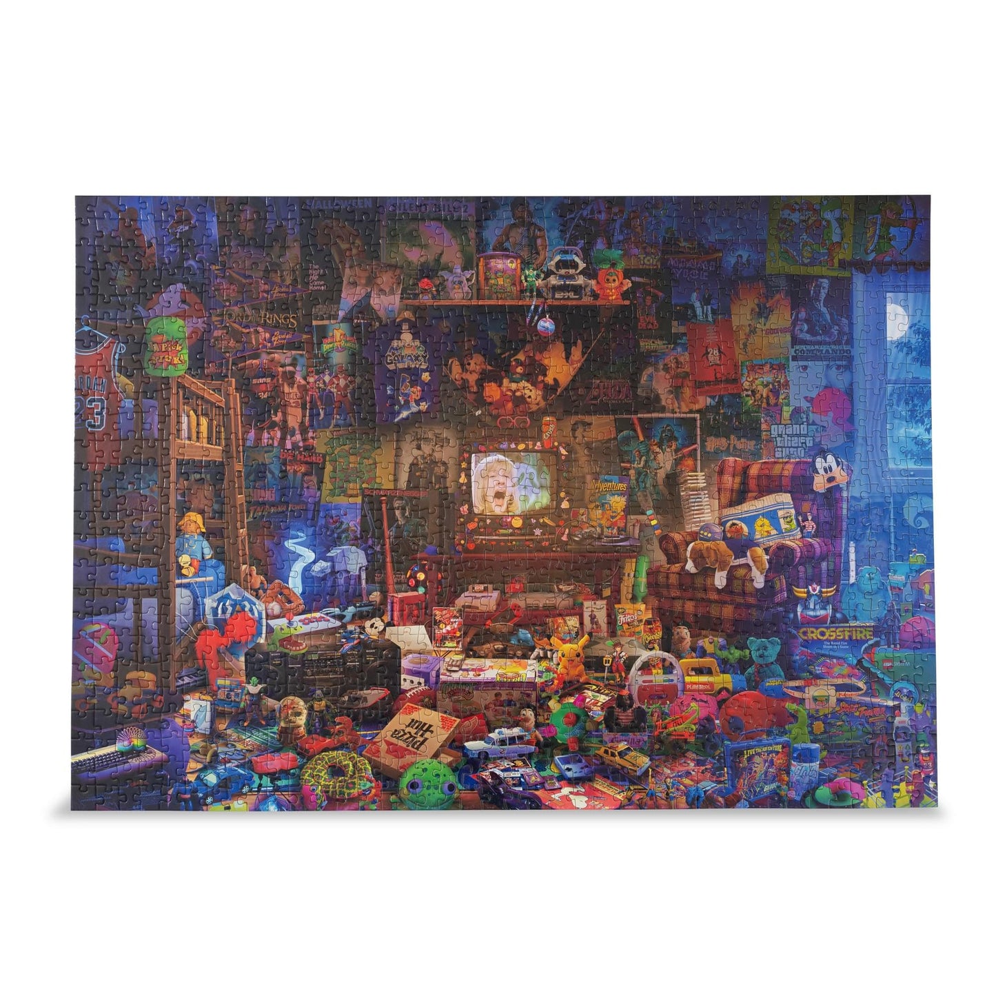 Millennial Dream Room 1000-Piece Jigsaw Puzzle By Rachid Lotf | Fun Brain Teaser, Toys & Games | 28 X 20 Inches