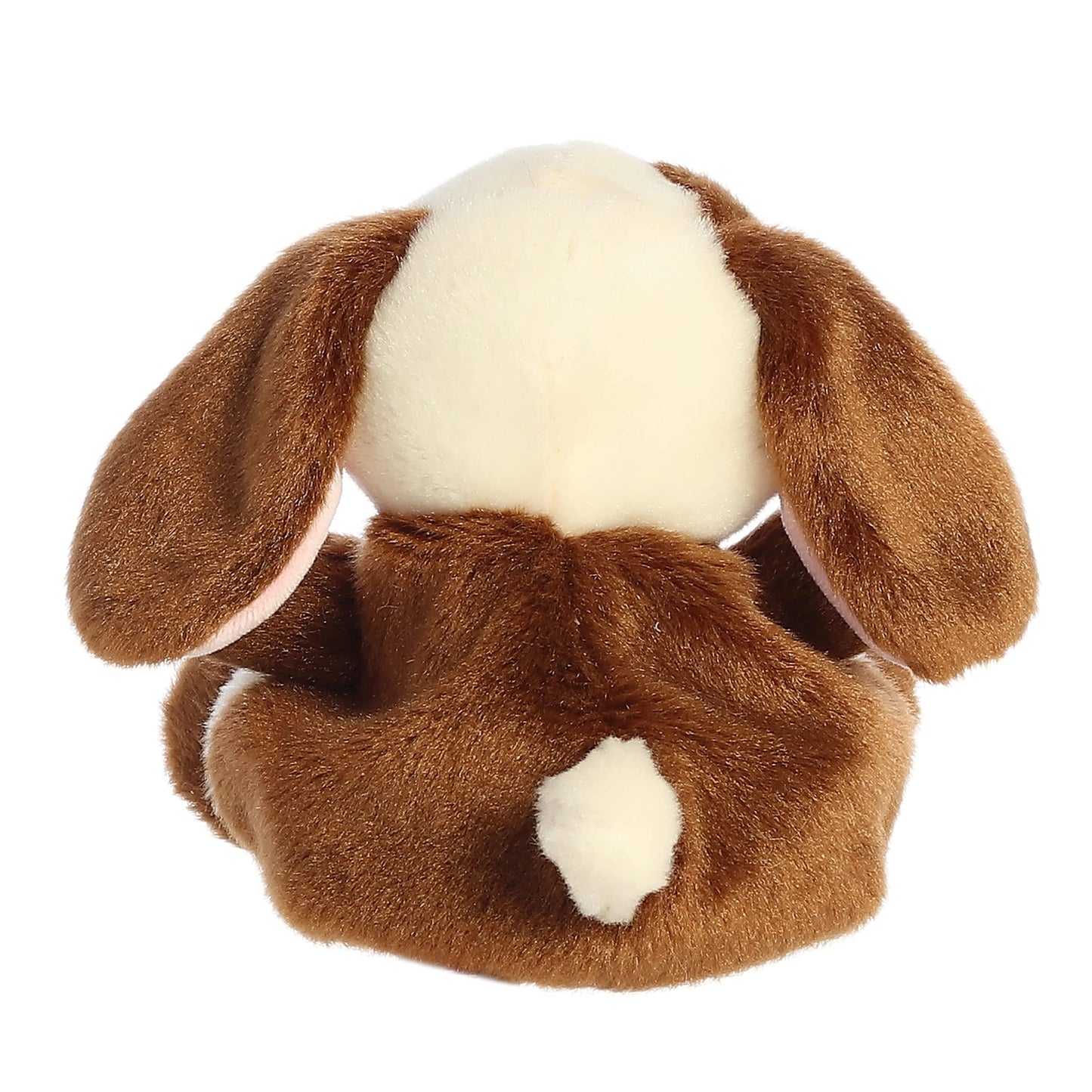 Aurora® Clover Bunny Stuffed Animal - Pocket-Sized, Brown, 5 Inches, Collectable, Model 82060, Plush Polyester