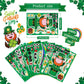 27 Sheets St. Patrick'S Day Stickers For Kids Toddlers Make A Face Stickers Saint Patrick Irish Stickers Make Your Own Stickers