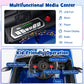 Costzon 12V Ford Mustang GT500 Ride-On Car for Kids, Blue, Large, Remote Control, USB, Radio, High/Low Speed, Soft Start