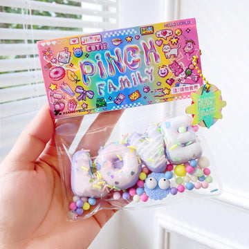 Taba Squishy Toys Cat Paw Squishy Toys Cat Paw Squeeze Toys  Fidget Toys Silicone Squeeze Toy for Stress Relief Cute Soft Squeeze Fidget Toys Party Favors Gift for mature-themed (Purple-Love)