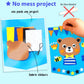 Krafun My First Felt Kit Animal Craft Kit For Kids And Toddlers, Boys And Girls Age 3-8 Years Old, Include 6 Diy Handmade Arts And Crafts Projects, Activities Supplies Box Preschool Creative Toys