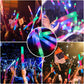 SHQDD 100 Pack LED Glow Sticks for Wedding, Bulk Foam Glow Sticks with 3 Modes Colorful Flashing, Glow Stick Bulk Party Pack for