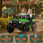 JOYRACER 24V Ride on Toys for Big Kids, 2 Seater Ride on Car w/ 800W Motors, Remote Control, 20Seat, Mult-Led Lights, 3 Speed,