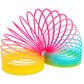 The Dreidel Company Plastic Multicolor Coil Spring, Goody Bag Fillers, Party Favor For Kids, 3' Inches (80Mm) (4-Pack)