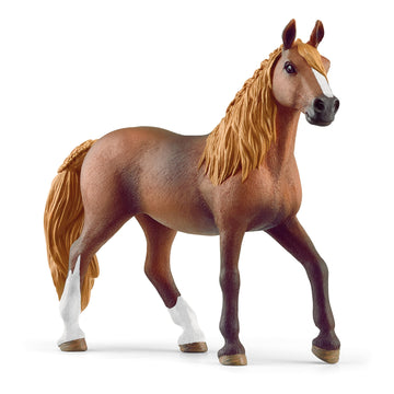 Schleich Horse Club 2023 Authentic Majestic Peruvian Pasos Mare Horse Figurine - Realistic Detailed Riding Horse Mare Toy For Bo