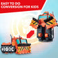 Transformers Playskool Heroes Rescue Bots Academy Wedge The Construction-Bot Converting Toy, 4.5 Figure, Toys for Kids Ages 3 &