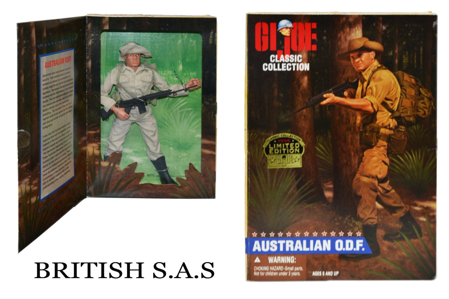Gi Joe Classic Collection 1996 Limited Edition Australian O.D.F