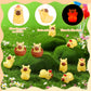 GGSTDDUP 30pcs Mini Resin Capybara Figurines  Luminous Tiny Capybara  Miniature Capybara Figures Glow in The Dark Capybara Birthday Decorations for Dollhouse Fairy Garden Aquarium (5 Styles)