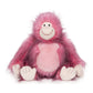 GUND Ramona Gorilla Plush Monkey Stuffed Animal, 11.5", Pink, High Quality Materials, Ages 1 and Up, Model 6058955