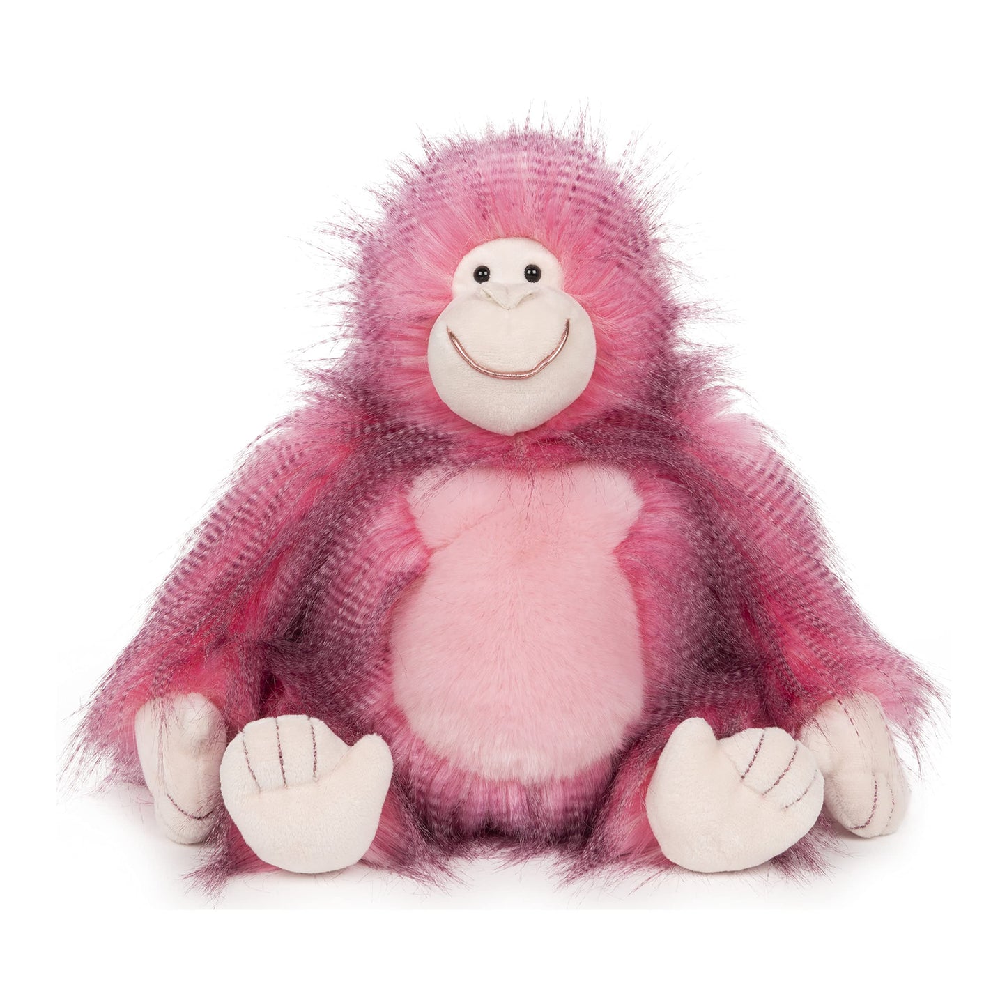 GUND Ramona Gorilla Plush Monkey Stuffed Animal, 11.5", Pink, High Quality Materials, Ages 1 and Up, Model 6058955
