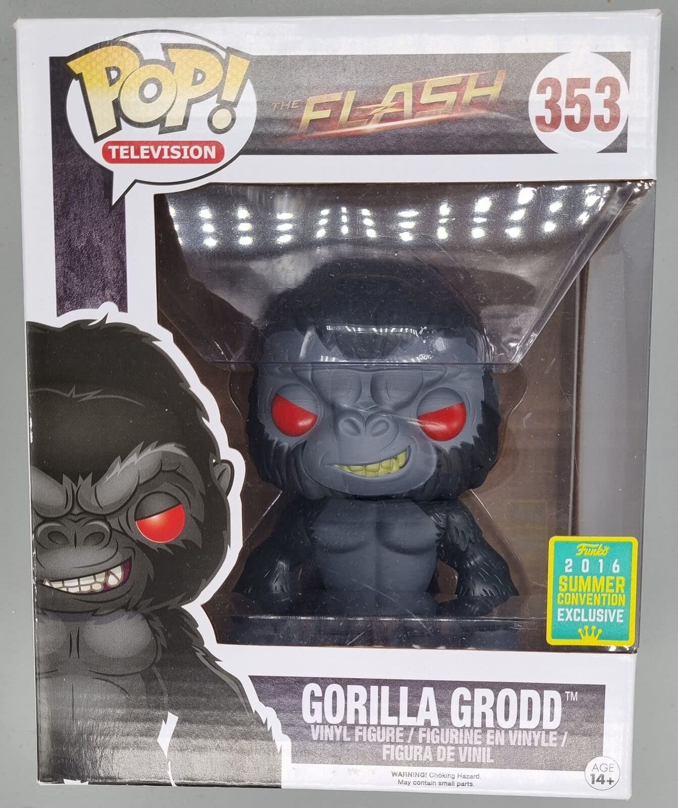 Funko Pop Tv: The Flash - Gorilla Grodd 2016 Summer Convention Exclusive Vinyl Figure