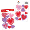 Beistle Valentine'S Day Hearts Party Stickers - 1 Pack