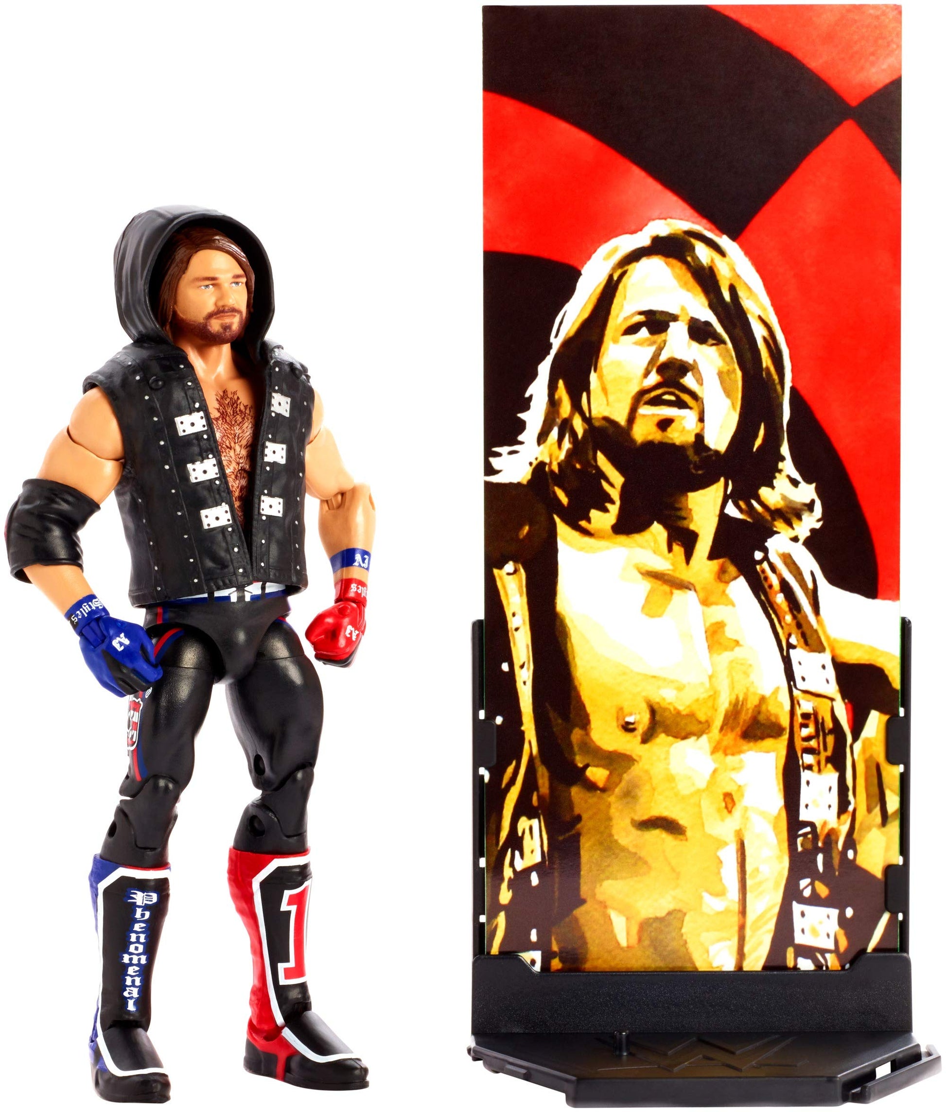 WWE AJ STYLES advanced COLLECTION ACTION FIGURE