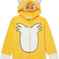 Sega Sonic The Hedgehog Tails Costume Zip Up Fleece Hoodie-Boys 4-20, Gold, 8