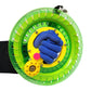 Simxkai Kite String Reel, Kite String Spool,Kite Line Winder, Come With Lock, 9In With1200 Feet Line (Green)