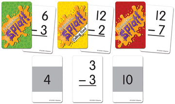 Edupress Math Splat Game: Subtraction Grades 2+ (Ep63760) , 3.5 H X 5.625 L X 2.25 W