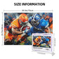American Football Jigsaw Puzzle For Adults 1000 Pieces Colorful Sports Puzzles Football Player Wooden Puzzle For Living Room Fam